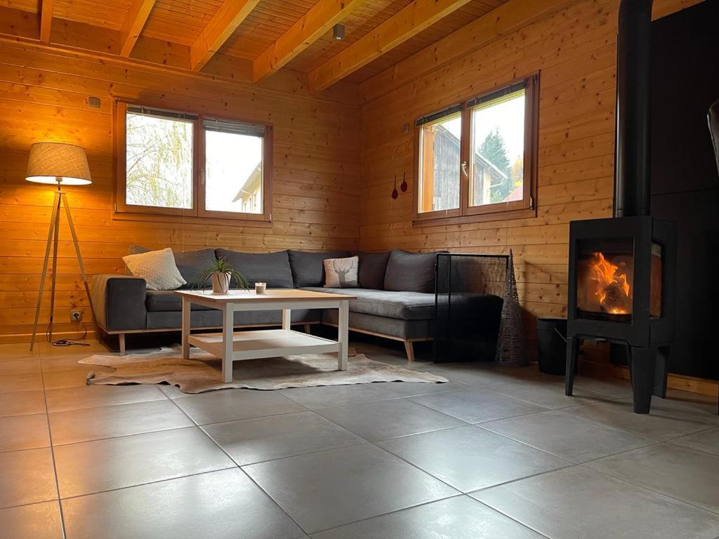 Le Chalet De La Deviniere, Bain Nordique Exterieur Chauffe Xonrupt-Longemer Exterior foto